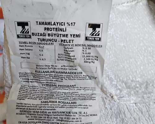 Çuval Etiketleri