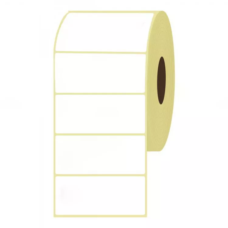 100mm x 40mm Kuşe Etiket