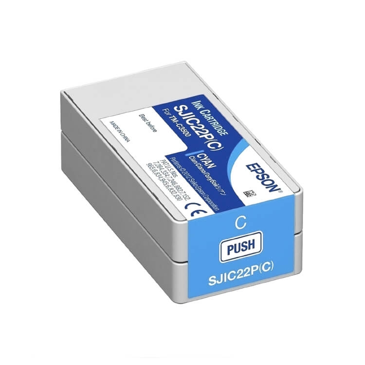 Epson Tm-C3500 Mavi Renk Kartuşu